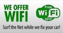 We Offer WiFi